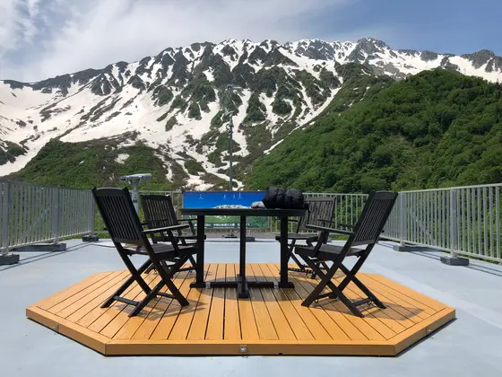 絶景に囲まれて