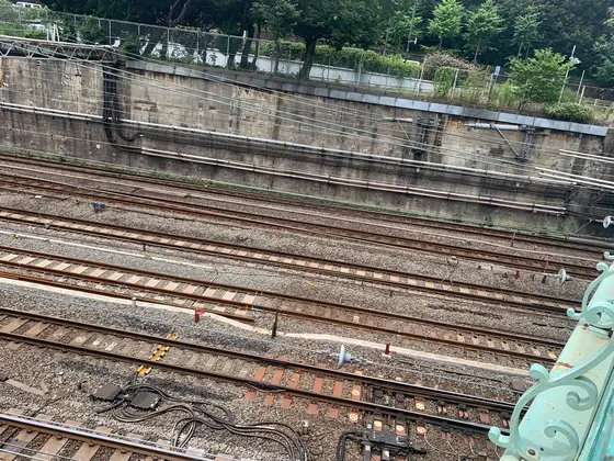 線路の本数が多い！
