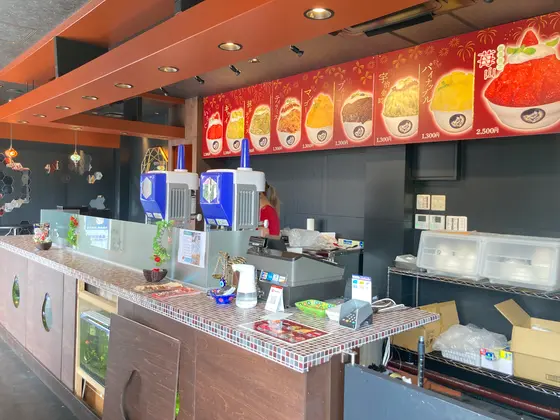 こちらでまずは注文を