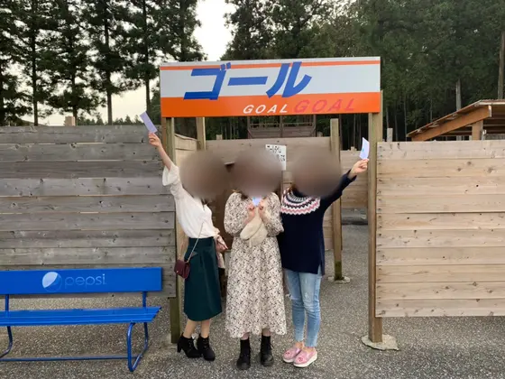 ゴール記念写真