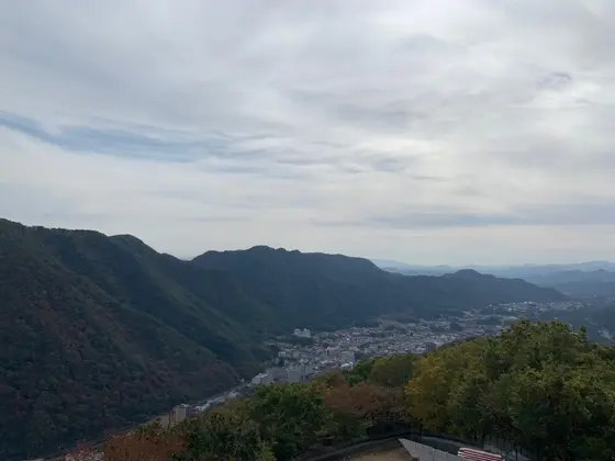 山頂からの景色