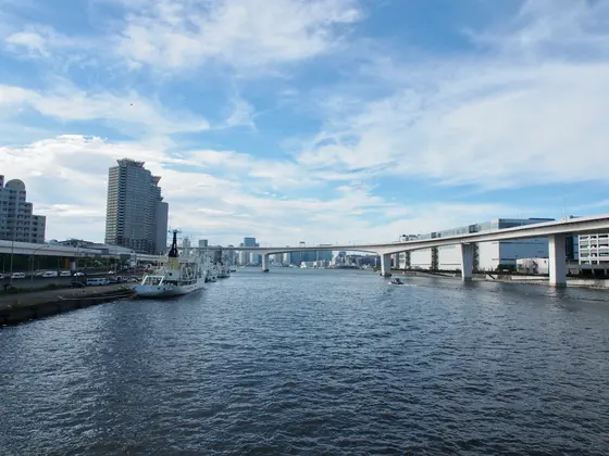 北側の景色