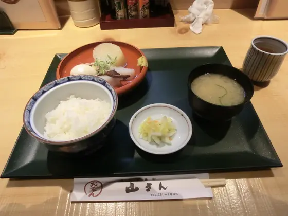 世界で一つだけのおでん定食