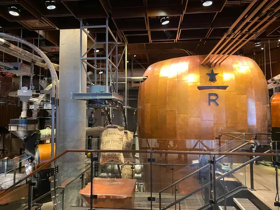 まるでコーヒー工場！？