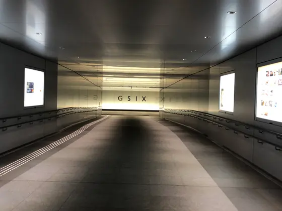 直通通路。ここ見つけにくいんだよなぁ