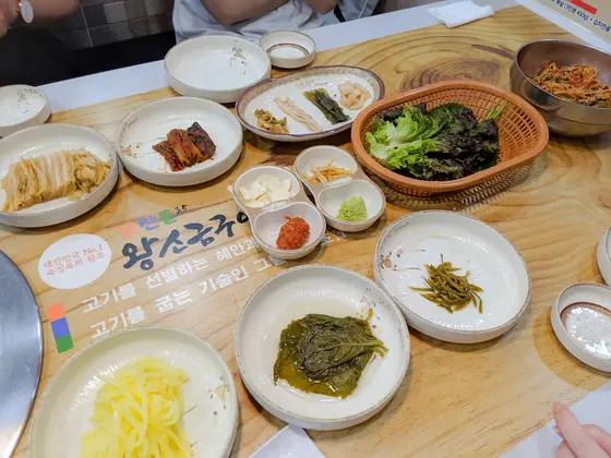 付け合わせの種類も豊富