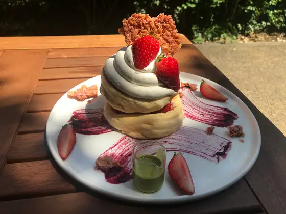 スフレパンケーキ