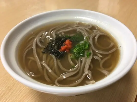 釜揚げ蕎麦