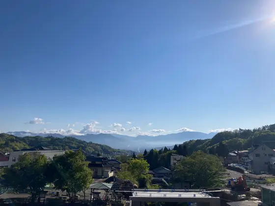 境内からの眺め