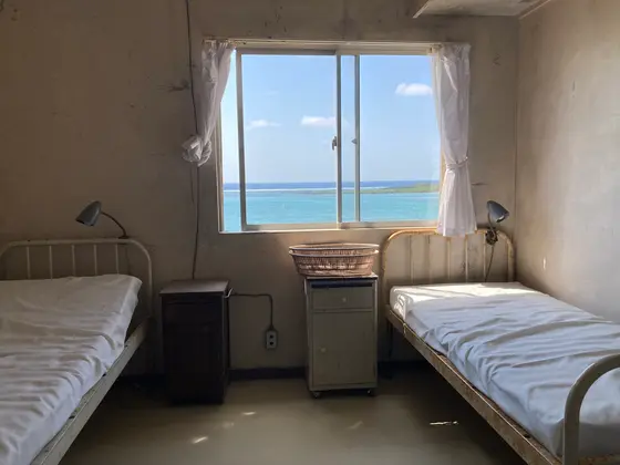 病室からの眺め