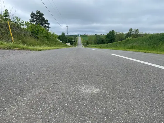 美瑛にはこういった道路が沢山ありました。