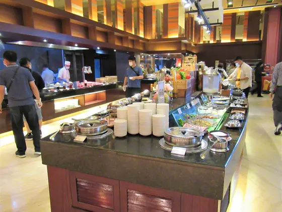 福隆大飯店 フーロンホテル 花蓮　ビッフェレストラン