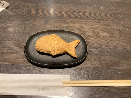 デザートにたい焼き