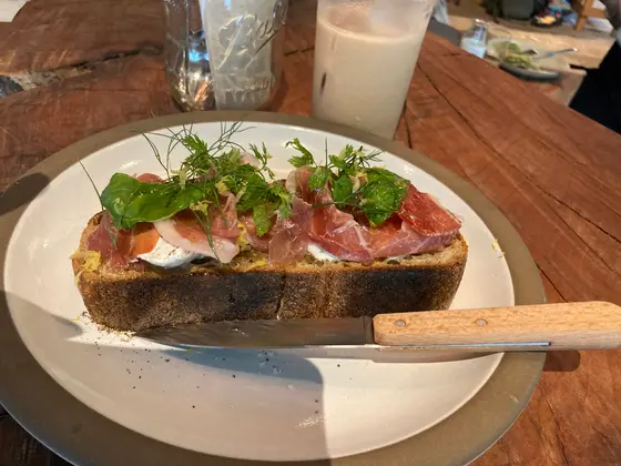 ランチ食べました