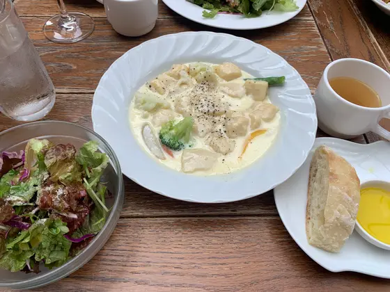 じゃが芋のニョッキ・チーズソース　980円