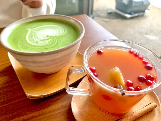 ドリンクも種類豊富!