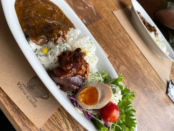 角煮乗せカレー