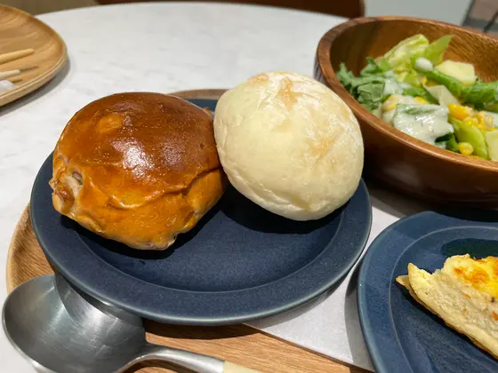 2種類のパン