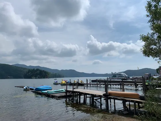 野尻湖🦢