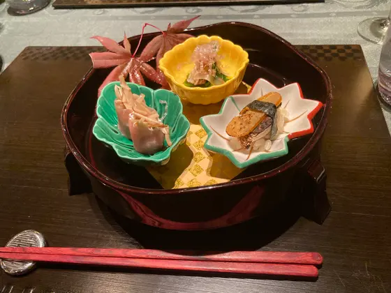 松茸コースを頂きました