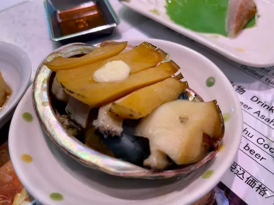 アワビステーキ