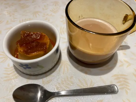 チャイとミニデザート