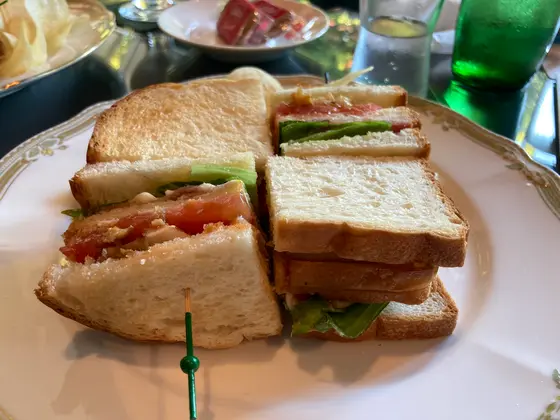 アメリカンクラブサンドを食べました