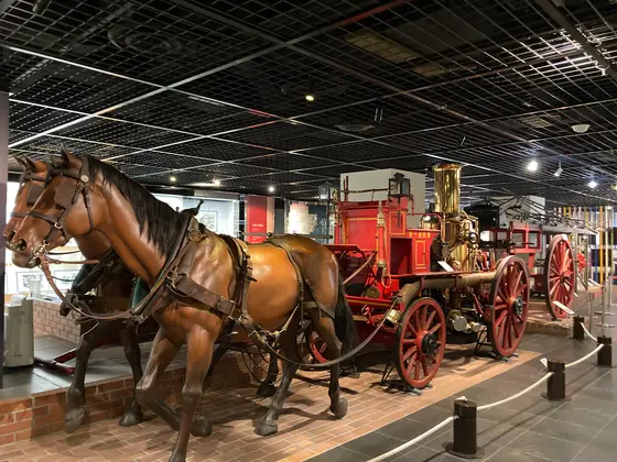 明治時代の消防隊