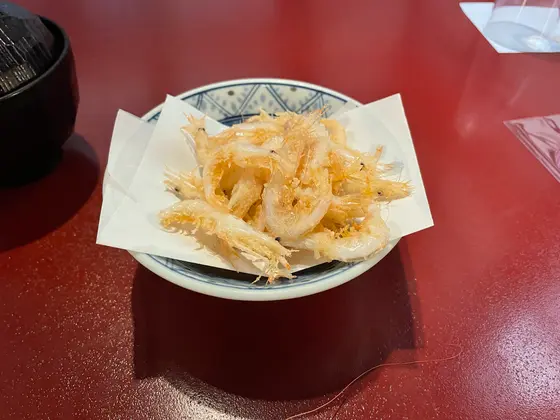 白えびの天ぷら