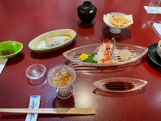白えび以外にも富山の美味しい海鮮が食べられます🐟