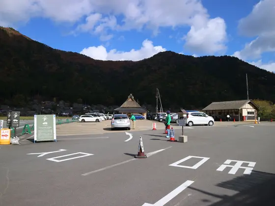 駐車場利用は必ず事前予約を！