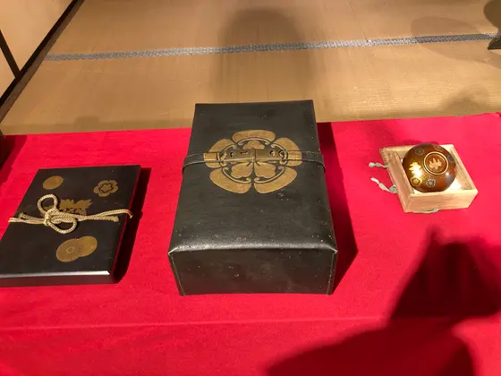 織田家ゆかりの品々が