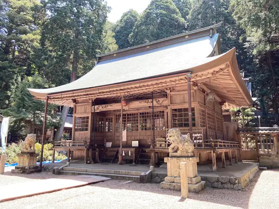 永禄年間再建の本殿