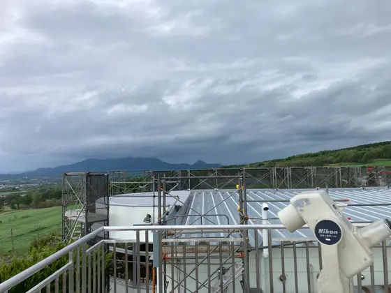 有珠山と昭和新山
