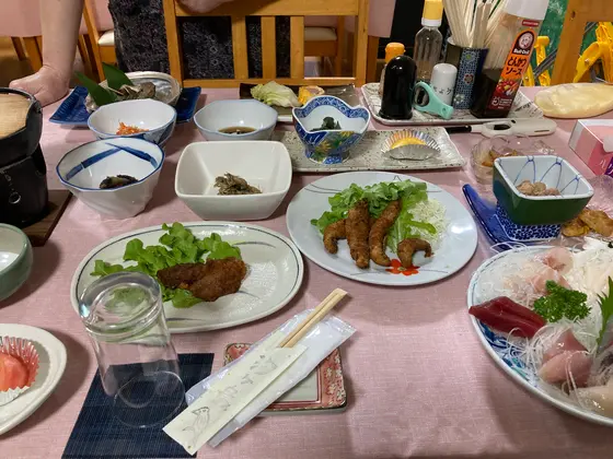 海の幸いっぱい
