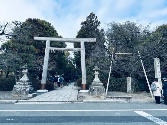 木製の鳥居