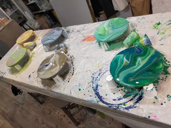 たらしこみアート