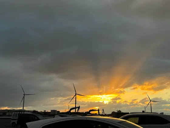 夕焼けの時間に行くのがおすすめ