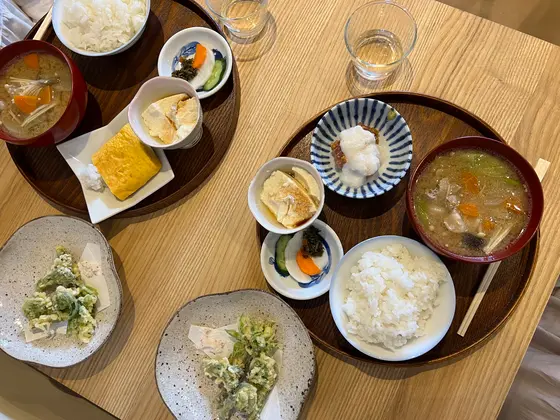 体に優しい定食が嬉しい🍚
