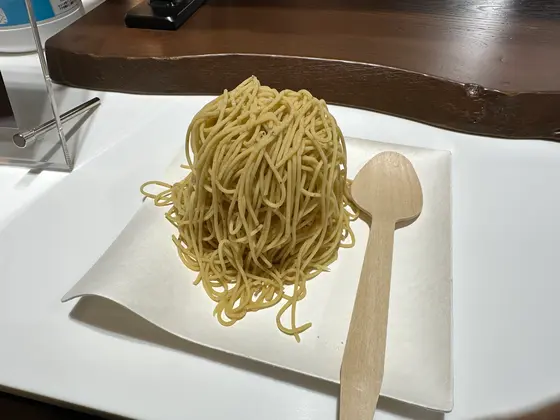 絞りたてモンブラン