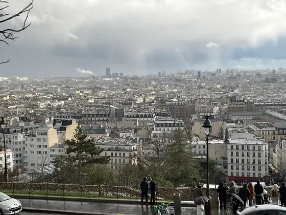 寺院からの景色