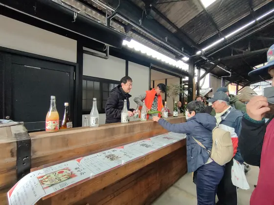 試飲は無料！