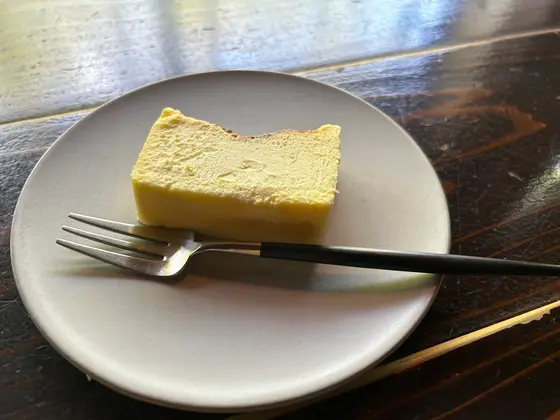濃厚なチーズケーキが最高でした！