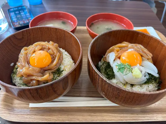 いかさま丼と夕陽丼