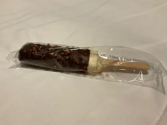 湯上がりサービスのアイス