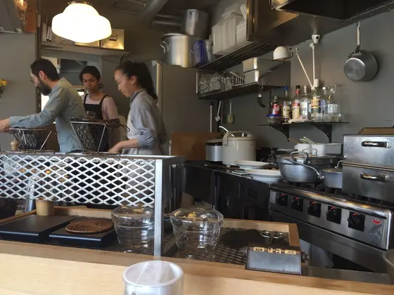 カウンターキッチン。