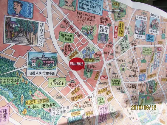 地図を見て探索しました！