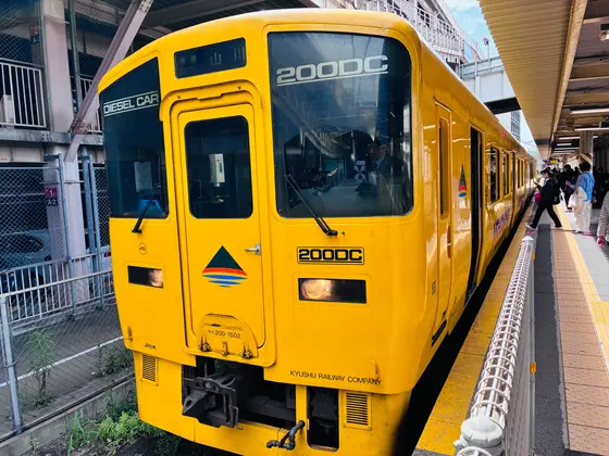 🚃指宿枕崎線9.2㎞（鹿児島中央①11:02→①11:18慈眼寺）¥320💳