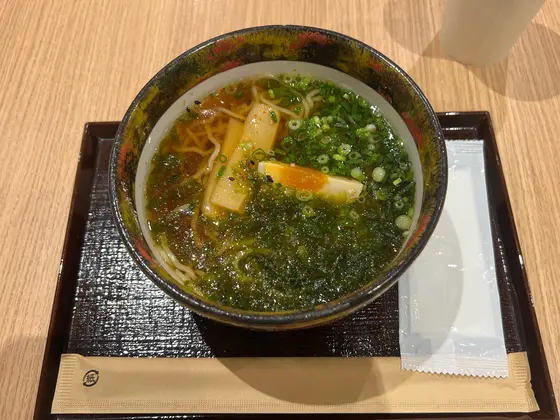 嬉しい夜食の夜鳴きそば🍜