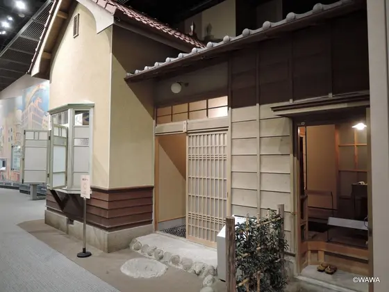 文化住宅の生活ジオラマ